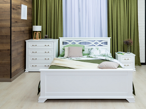 Кровать 180х200 Niko - Кровать в стиле современной классики из массива