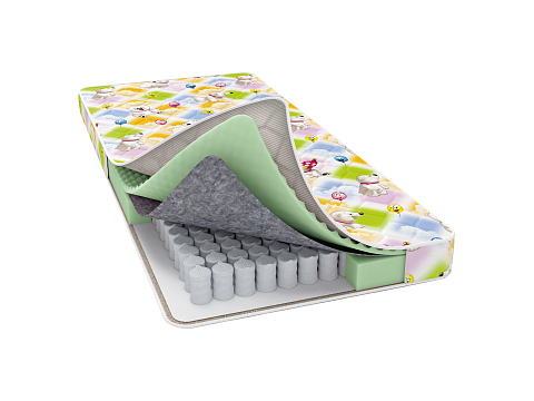 Матрас 120х180 Baby Care - Детский матрас на независимом пружинном блоке с безопасным наполнителем