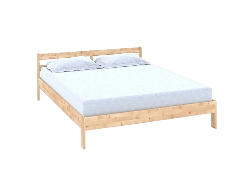 Кровать с основанием Оттава - Универсальная кровать из массива сосны.