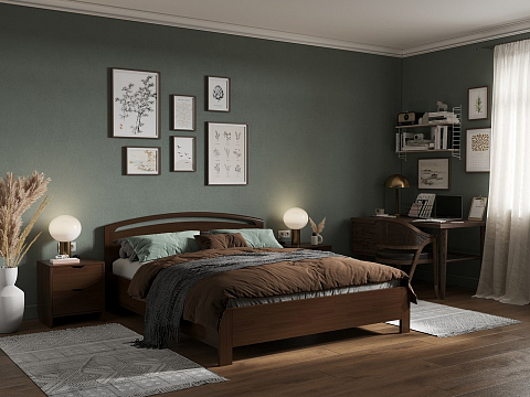 Кровать 90х200 Веста 1-R с подъемным механизмом - Современная кровать с изголовьем, украшенным декоративной резкой