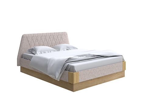 Кровать 140х190 Lagom Hill Soft с подъемным механизмом - Кровать со встроенным основанием. 