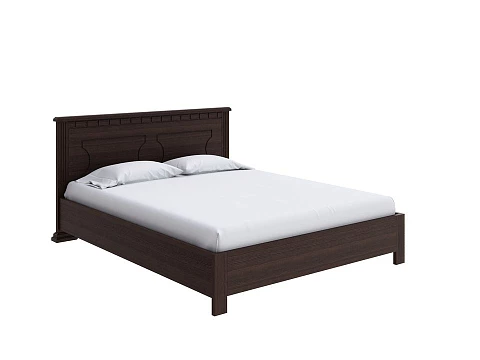Кровать Кинг Сайз Milena-М-тахта с подъемным механизмом - Кровать в классическом стиле из массива с подъемным механизмом.